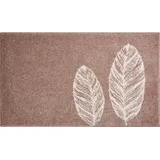 GRUND Badteppich Taupe - 70x120 cm,