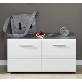 Home Affaire Sitzbank 80 x 41 x 35 cm weiß / weiß