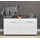 Home Affaire Sitzbank 80 x 41 x 35 cm weiß / weiß