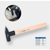 Brilliant Tools Schlosserhammer mit Hickory-Stiel, 1500 g