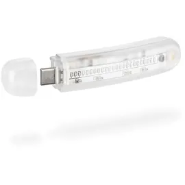 FIZIK Helmlampe - USB-aufladbar - wetterbeständig - Weiß