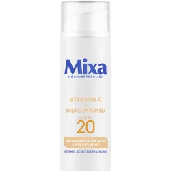 Mixa Anti-Pigmentflecken Creme mit Vitamin C + Niacinamid LSF20