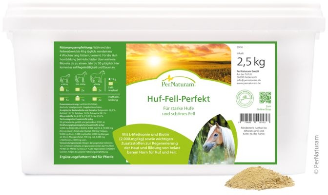 PerNaturam Huf-Fell-Perfekt Pulver 2,5 kg