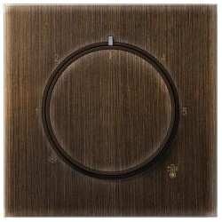 Jung Abdeckung für Thermostat (Messing Antik)