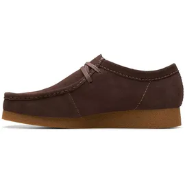 CLARKS Homme WallabeeEVO, Dark Brown Suede, 44.5 EU