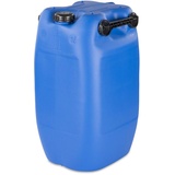 kanister-vertrieb® 60 L Getränke- Wasserkanister Blau mit Schraubdeckel (DIN 71) | Lebensmittelecht | Tragbar 3 stabile Griffe | Farbe blau | ohne BPA