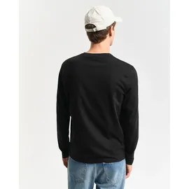 GANT REG SHIELD LS T-SHIRT schwarz XL