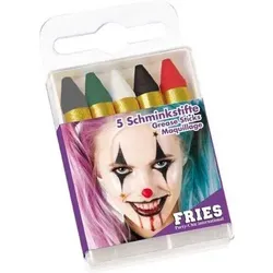 FRIES 30032 5 Schminkstifte Halloween