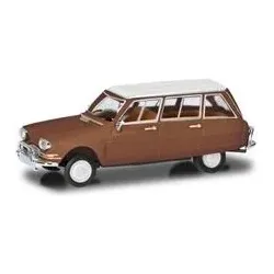 HERPA 038959 1:87 Citroen AMI 6 Break, braun/Dach weiß