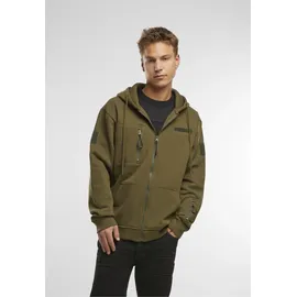 Brandit Textil Brandit Tactical Sweat Jacket oliv, Größe L