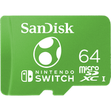 SanDisk Nintendo Switch microSDXC UHS-I U3 Class 10 64 GB Yoshi