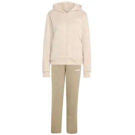 adidas Essentials Linear Trainingsanzug Beige XS