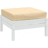 vidaXL Palettenkissen 60 x 60 x 10 cm beige 10-tlg.