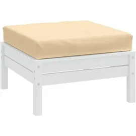 vidaXL Palettenkissen 60 x 60 x 10 cm beige 10-tlg.