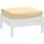 vidaXL Palettenkissen 60 x 60 x 10 cm beige 10-tlg.
