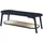 [en.casa] Couchtisch Taivalkoski Schwarz Bambus 120 x 43 x 40 cm