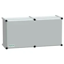 Schneider Electric NSYPLSC2754G Polyestergehäuse PLS Wandmontage 270x540x180mm IP66, blickdichte PC-Abdeckung