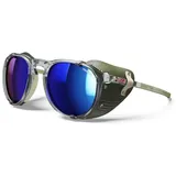 Julbo Millenium Sonnenbrille - Shiny Translucent Gray / Khaki / Beige - REACTIV 2-4/CAT2-4