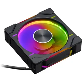 PHANTEKS D30 PWM Regular Airflow D-RGB Schwarz (B x H x T) 120 x 120 x 30 mm