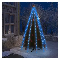 vidaXL Lichterkettennetz LED 5 m Blau