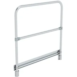 Günzburger Geländer starr für Plattformlänge 186 cm Aluminium/Stahl