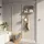 Umbra Wandgarderobe Estique 46 x 41 cm Weiß / Braun