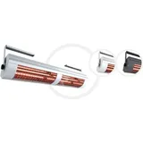 Solamagic Profi-Infrarotstrahler ECO+ 4000 W Heizstrahler Wand/Decke Kurzwellenstrahler Infrarotstrahler ECO+ 4000 W in weiß 9100105 - Weiß