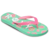Roxy "Rg Tahiti", Jungen, Gr. 3(33), lt grün, magenta, Obermaterial: 100% synthetisches Tr, Futter: N/A, Laufsohle: 100% Eva., Schuhe Sandale