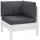 vidaXL Palettenkissen 3-tlg. 60 x 40 x 20 cm anthrazit
