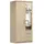 fabryka mebli idczak Drehtürenschrank Schantal 100 x 207 x 61 cm Braun
