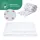 Waldin Babybett Kinderbett 7in1 mit Matratze,