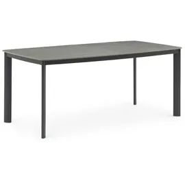 Idimex TAVOLO Gartentisch 180 x 90 x 75 cm Anthrazit