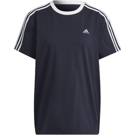 adidas Adidas, Essentials 3-Stripes, T-Shirt, Unser Höchst/Weiß, L, Frau