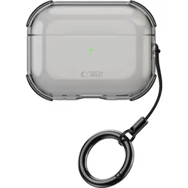 TECH-PROTECT Bounce Schutzhülle für AirPods Pro 3 mit Schlüsselanhänger Transparent Schwarz