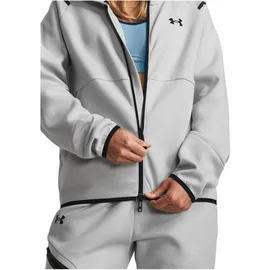 Under Armour Unstoppable Fleece Kapuzenjacke Damen 011 mod gray/black XL