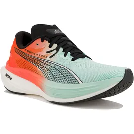 Puma Deviate Nitro 3 Hyrox Ah25 Mint Melt-Glowing Red, 38