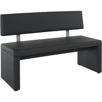 OTTO home Polsterbank Charissa Schwarz 160 x 90 x 53 cm