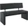 OTTO home Polsterbank Charissa Schwarz 160 x 90 x 53 cm