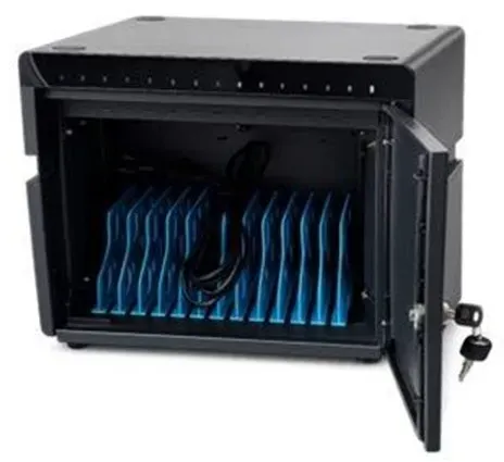 cabinet unit - for 10 tablets / mobile phones - black - Max - recommended for