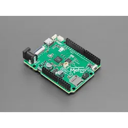 Adafruit Metro RP2350, 150MHz RP2350, 3,3V Logik, 16MB QSPI, 24 GPIO, 8 ADC, USB C, 612V DC