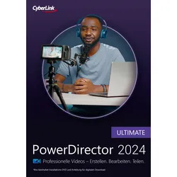 Cyberlink PowerDirector 2024 Ultimate Software