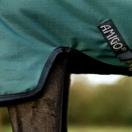 Horseware Amigo Ripstop 900D Turnout Decke 0g 145 cm Dynasty Green/Navy/Silver