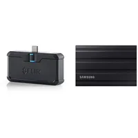 FLIR ONE Pro Thermal Imaging Camera for Android USB-C & Samsung Portable SSD T7 Shield