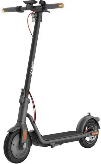 NAVEE V40i Pro E-Scooter – 40 km Reichweite, 20 km/h Geschwindigkeit, 120 kg Tragfähigkeit, 10 Zoll luftgefüllte Reifen, duales Bremssystem, Schwarz