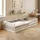 Kids Collective Jugendbett Bodenbett 90 x 200 cm Kiefer massiv weiß