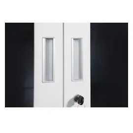 Jet-Line Aktenschrank UFA 90 x 68 x 0 cm dunkelgrau