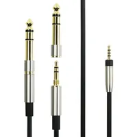 Ersatz-Audiokabel als Erweiterung, kompatibel mit Kopfhörern Bose QuietComfort 25, QuietComfort 35, QC25, QC35 II, QC35, 1,5 m
