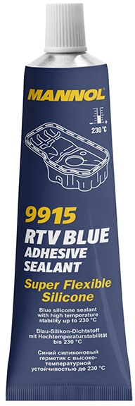 Mannol 9915 RTV Blue Adhesive Sealant Silikon Dichtstoff 85g