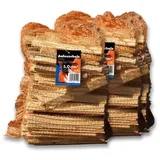 Anfeuerholz im 5,0 dm3 Netz 3 Stk. 8,1 kg Brennholz anfeuern Nadelholz Ofen Holz