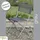Mojawo 3tlg Bistroset Gartenmöbelset Outdoormöbel Balkon klappbar Farbauswahl - Grau